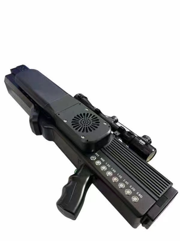  沙湖镇手持便携式枪型低空防御反制八通道